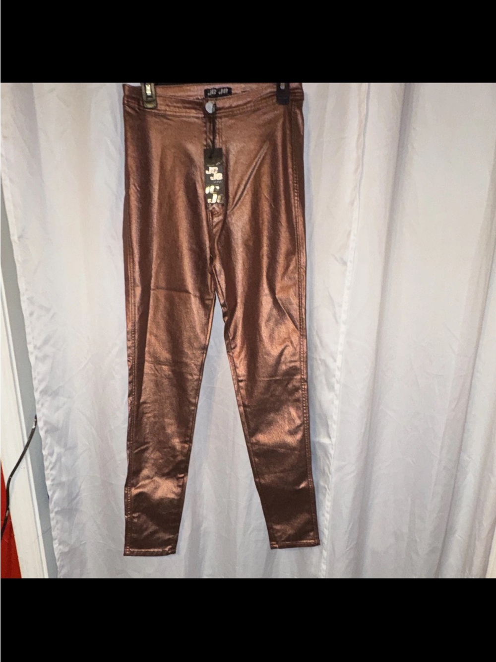 JC&JQ Metallic Brown Women’s Skinny Jeans Size XL